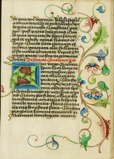Decorated Initial A by Valentine Noh