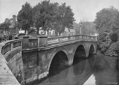 Leamington Bridge, c1896 by Valentine and Sons Ltd