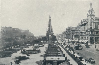Princes Street, Edinburgh by Valentine and Sons Ltd