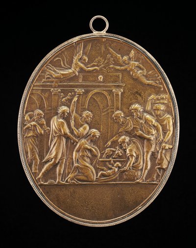 The Adoration of the Shepherds, 1530s by Valerio Belli