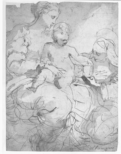 Marriage of St Catherine by Valerio Castello