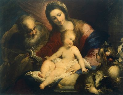 The Holy Family, by Valerio Castello by Valerio Castello