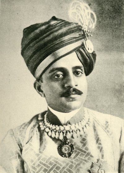 The Maharajah of Mysore by Vandyk