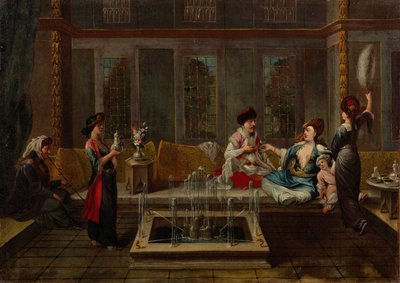 The Conversation, 1730s by Vanmour