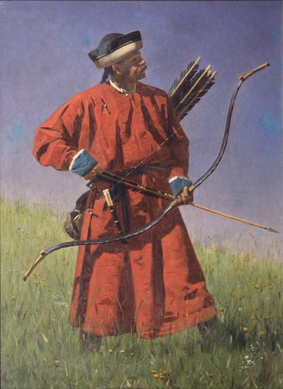 Bukharan Soldier Sarbaz by Vasili Vasilievich Vereshchagin
