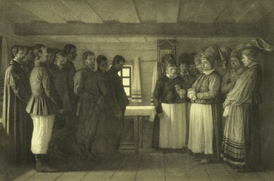 The Doukhobors praying by Vasili Vasilievich Vereshchagin