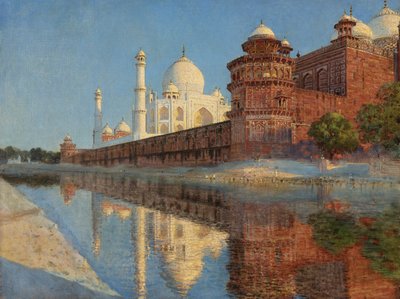 The Taj Mahal. Evening by Vasili Vasilievich Vereshchagin