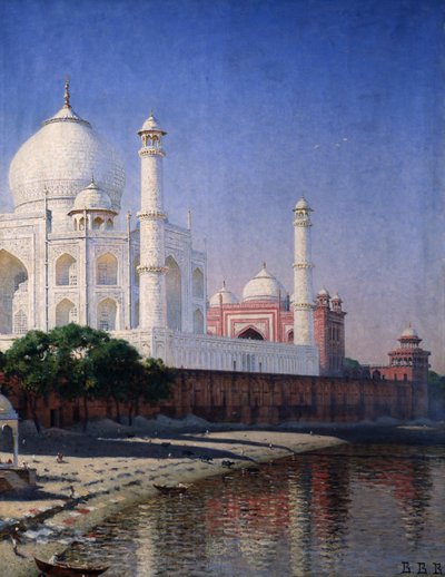 The Taj Mahal at Agra by Vasili Vasilievich Vereshchagin