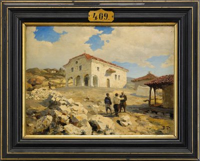 A Church in the Balkans by Vasilij Dmitrievich Polenov