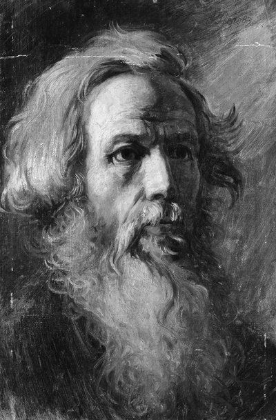 Head of a Man by Vasily Perov