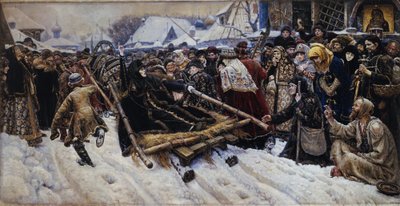 Boyarynya Morozova by Vasily Surikov