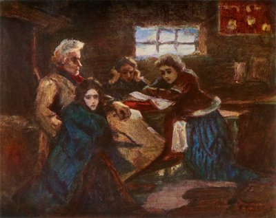 Menshikov in Berezovo (study) by Vasily Surikov