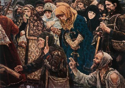 The Boyar Morozova by Vasily Surikov