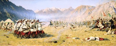 A Sudden Attack, 1871 by Vasily Vereshchagin