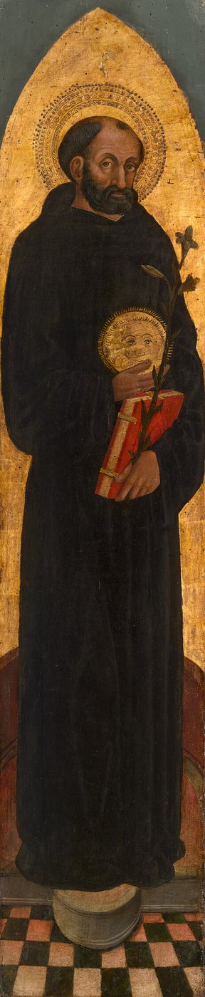 Saint Nicholas of Tolentino from an Augustinian altarpiece by Venetian