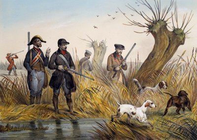 Duck hunting by Victor Adam