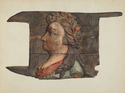 Woodcarving, c. 1938 by Victor F. Muollo