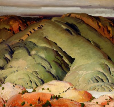 Mountain Forms #2 by Victor Higgins