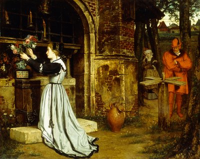 Faust and Marguerite by Victor Lagye