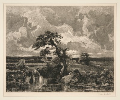 Sunset by Victor Louis Focillon