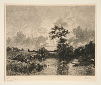 Sunset by Victor Louis Focillon