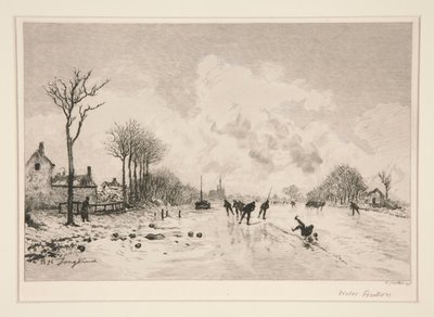 The Skaters by Victor Louis Focillon