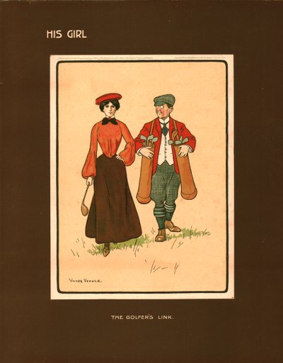 His Girl, The Golfers Link by Victor Venner
