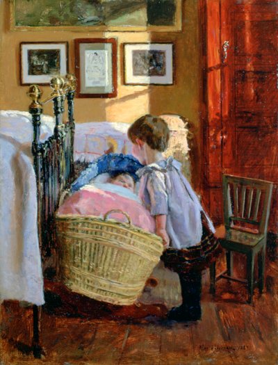 The Watchful Eye by Viggo Christian Frederik Vilhelm Pedersen
