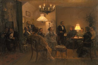 An Evening Party in the Artist