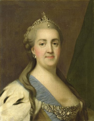 Catherine II (1729-96), Empress of Russia by Vigilius Erichsen