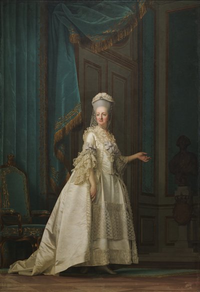 The Queen Dowager Juliane Marie by Vigilius Eriksen