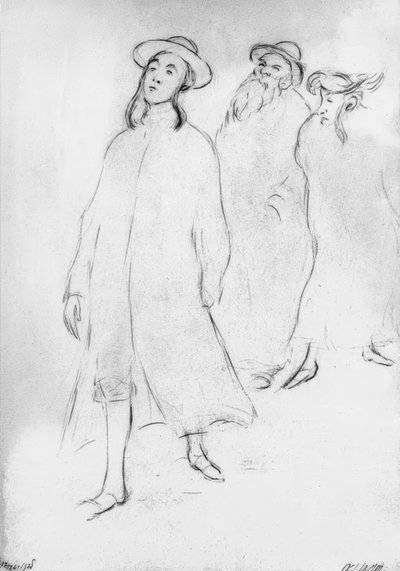 Young Wonder Rabbi by Viktor Erdei