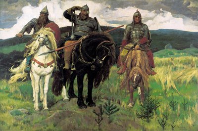 Bogatyrs by Viktor Mikhaylovich Vasnetsov