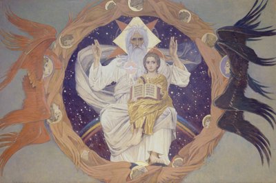 The Holy Trinity Otechestvo, 1907 by Viktor Mikhaylovich Vasnetsov