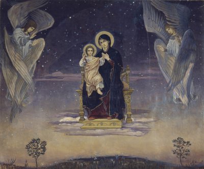 The Virgin by Viktor Mikhaylovich Vasnetsov