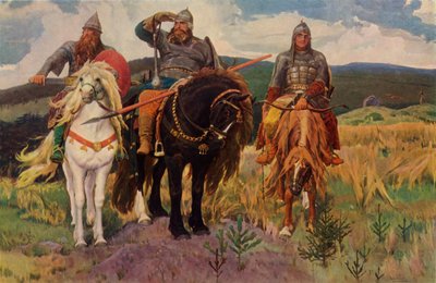 The Warriors by Viktor Mikhaylovich Vasnetsov