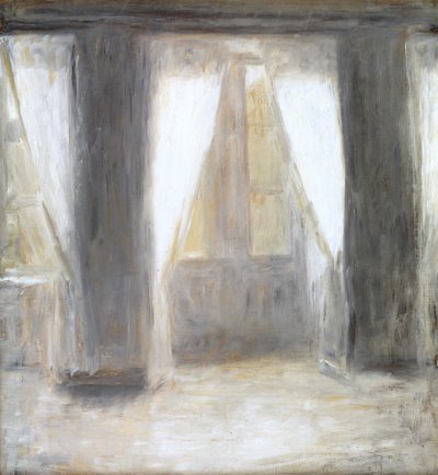 Living room on Frederiksberg Allé by Vilhelm Hammershøi