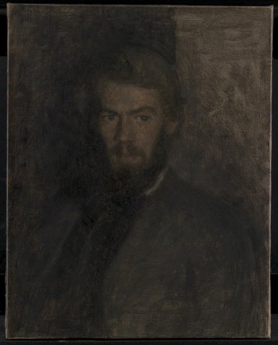 Henry Madsen. Sketch by Vilhelm Hammershøi
