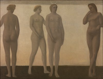 Artemis by Vilhelm Hammershoi