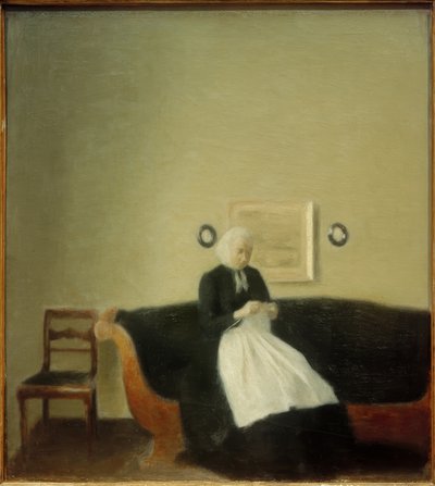 Mother of the Artist by Vilhelm Hammershoi