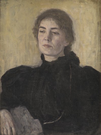 Portrait of Thora Bendix by Vilhelm Hammershoi