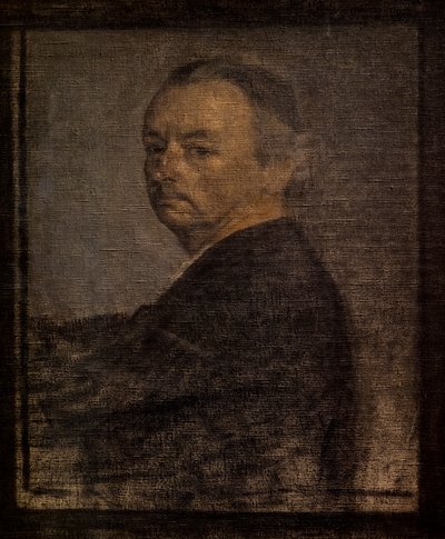 Self-Portrait by Vilhelm Hammershoi