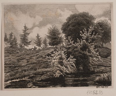 Hills by a Marsh by Vilhelm Kyhn