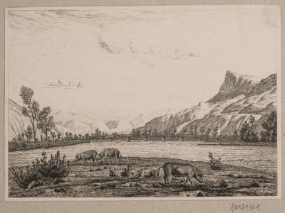 Mountain Region in Tyrol by Vilhelm Kyhn