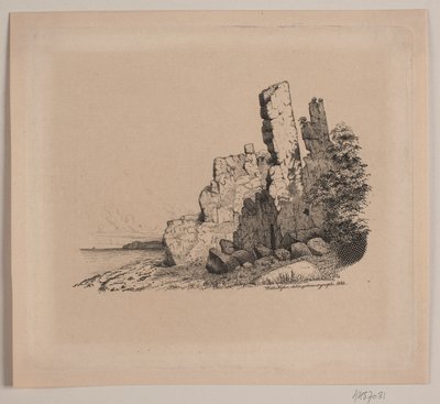 Rocky Coast of Bornholm by Vilhelm Kyhn