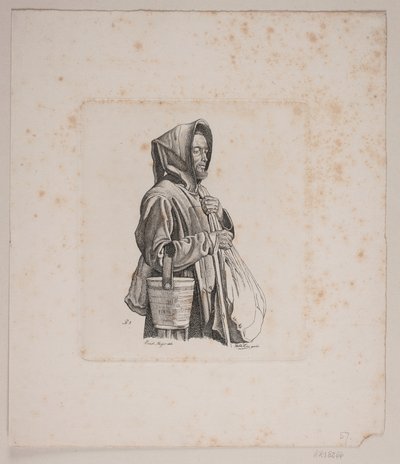 A Beggar Monk by Vilhelm Kyhn