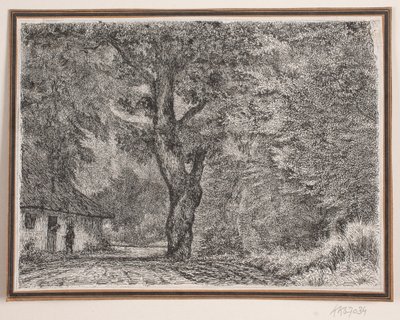 The House in the Forest by Vilhelm Kyhn