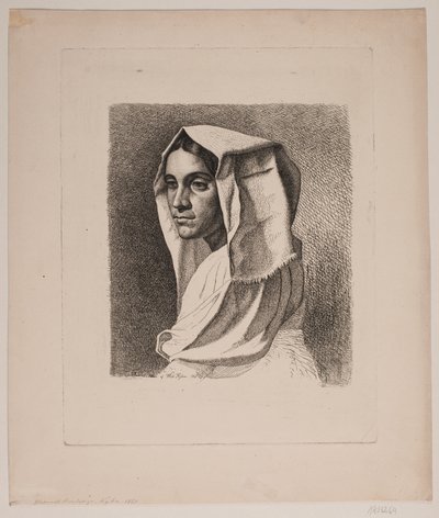 Italian Peasant Girl by Vilhelm Kyhn