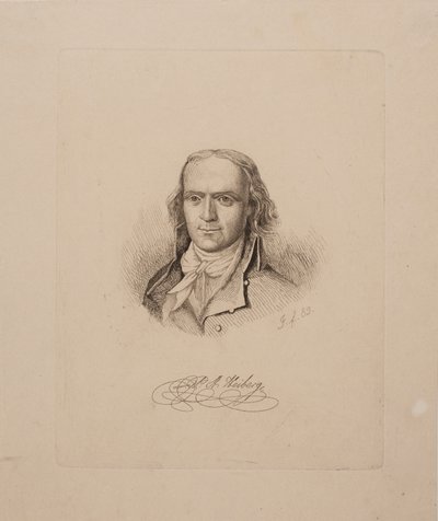 Portrait of P. A. Heiberg by Vilhelm Kyhn