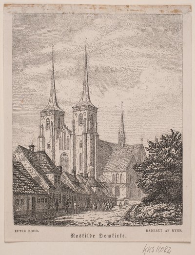 Roskilde Cathedral by Vilhelm Kyhn